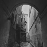 Photographie portrait noir et blanc à Barcelone par Romain Menut